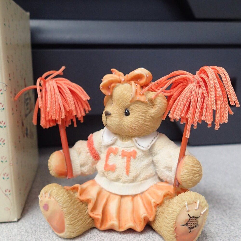 Debbie "Let's Hear It For Friendship" Cheerleader Cherished Teddies Figure